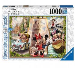 RAVENSBURGER CASSE-TÊTE 1000 PIÈCES - DISNEY MICKEY ET MINNIE EN VACANCES #16505